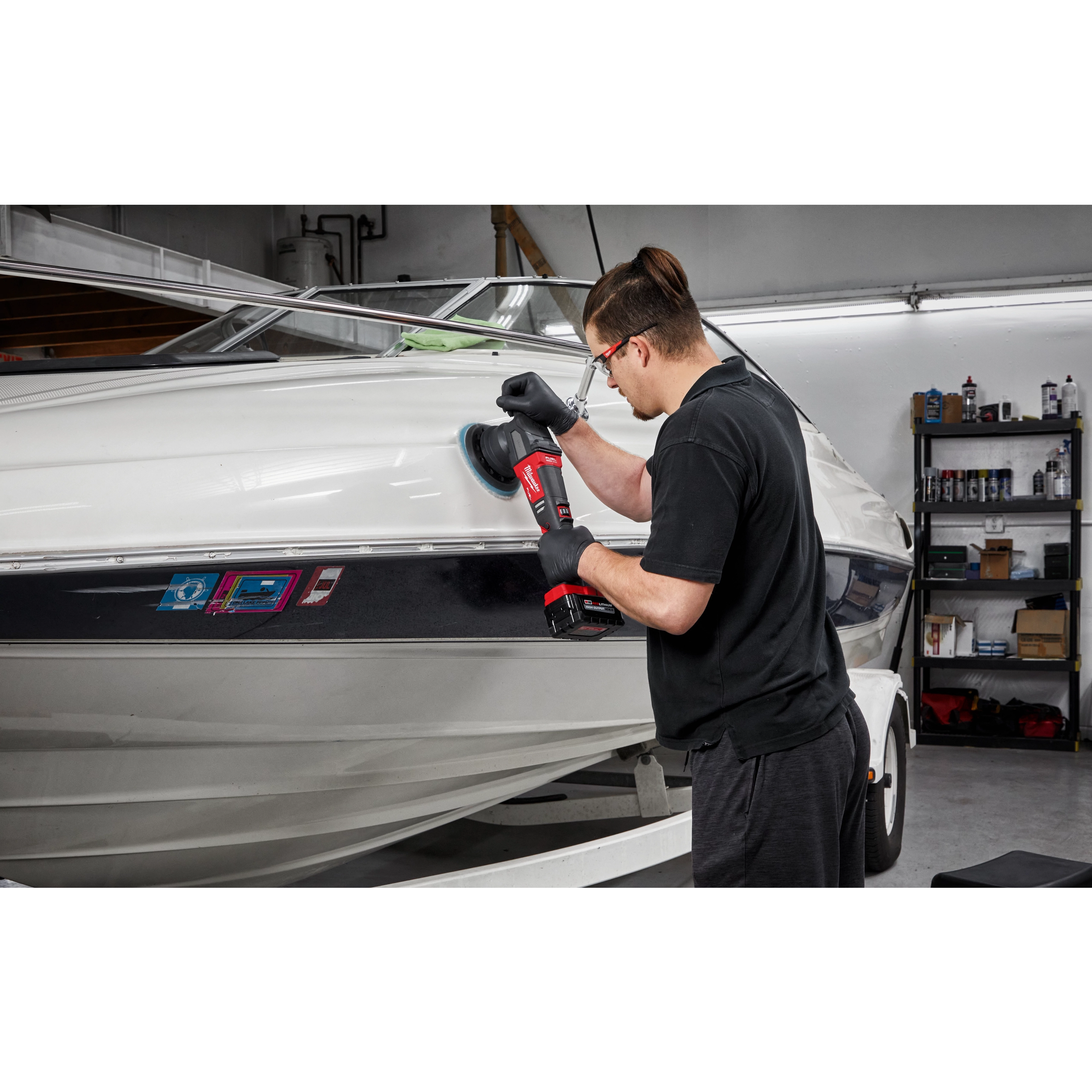 M18 FUEL™ 21 mm Random Orbital Polisher