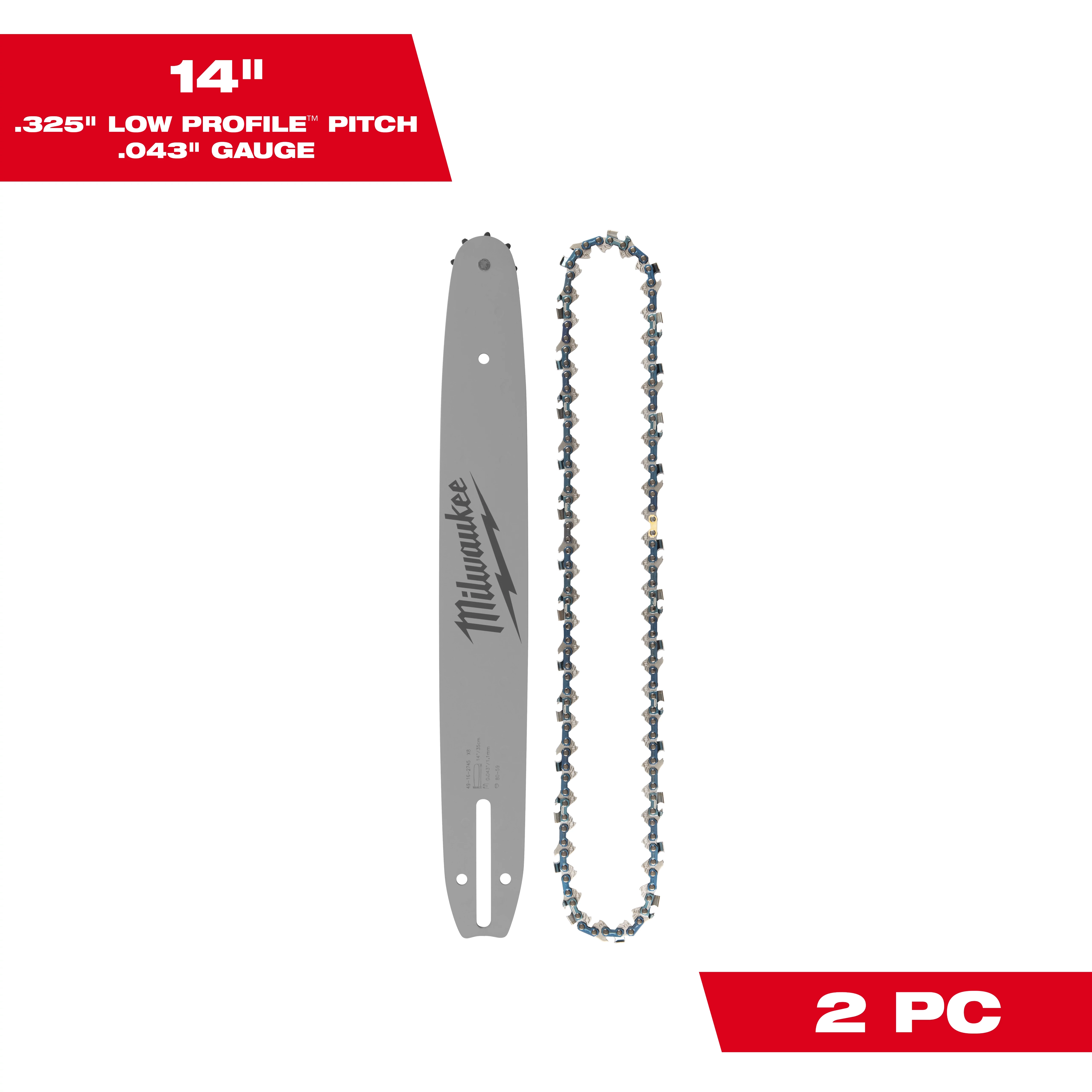 14" Top Handle Chainsaw Guide and Bar combo