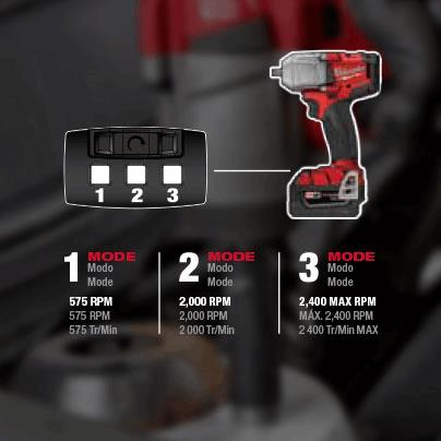 Impact gun with torque setting sale