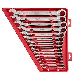 15 pc. SAE Ratcheting Combination Wrench Set