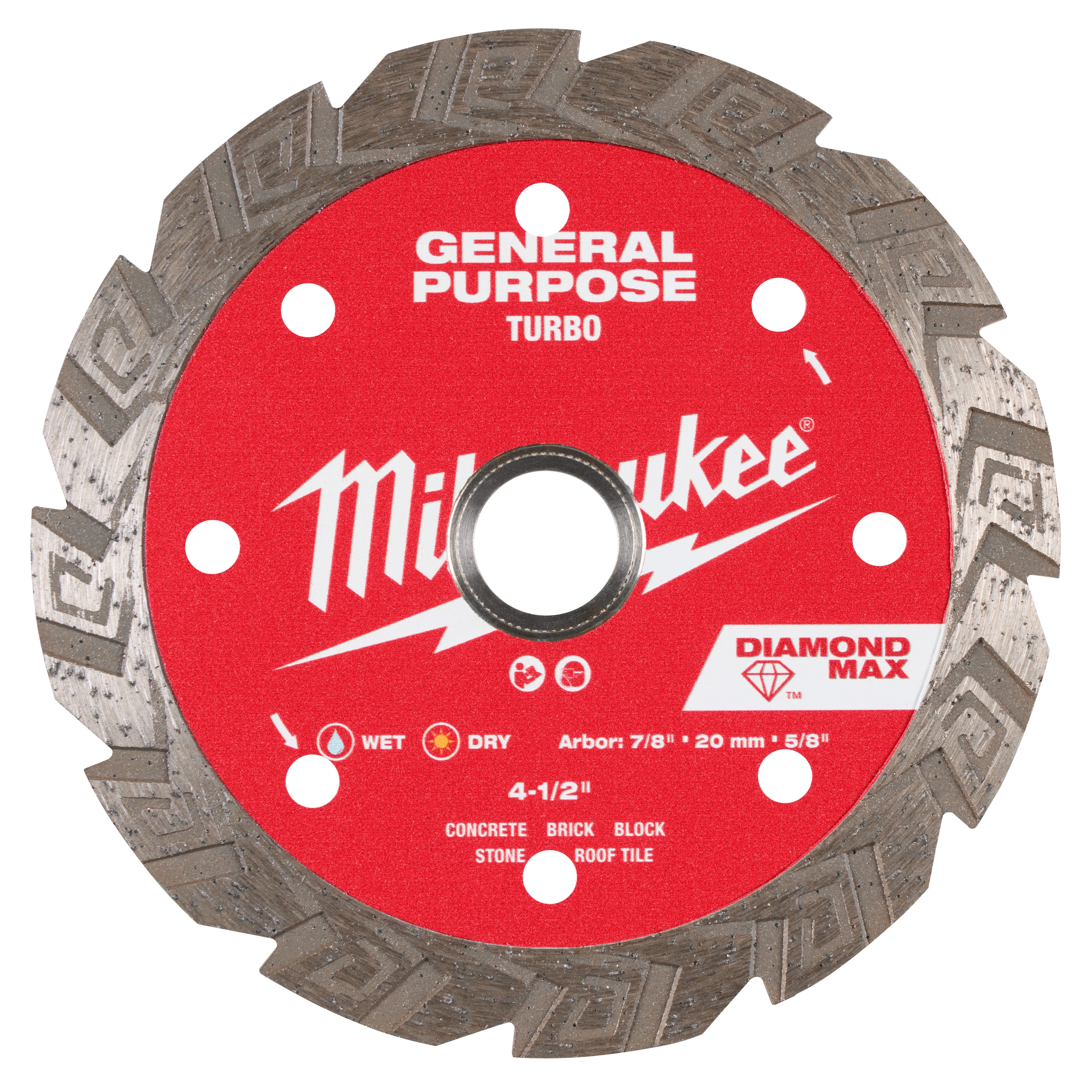4.5" Diamond Max™ Turbo, General Purpose Diamond Blade