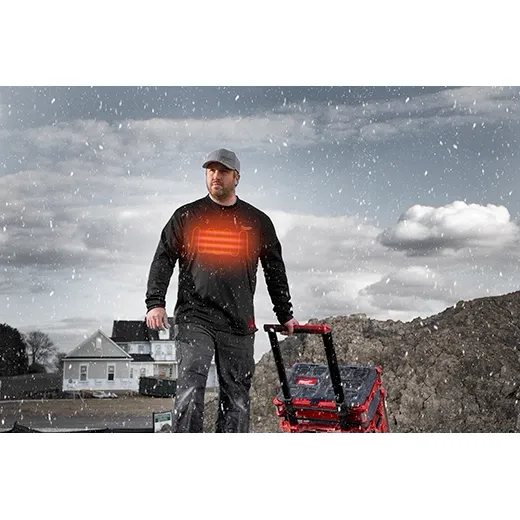 405B, 405B-20S, 405B-20M, 405B-20L, 405B-20XL, 405B-20XXL, 405B-203XL, 405B-21 - USB Rechargeable Heated WORKSKIN Midweight Base Layer