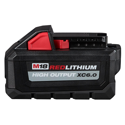 M18 REDLITHIUM™ HIGH OUTPUT™ XC6.0 Battery Pack												