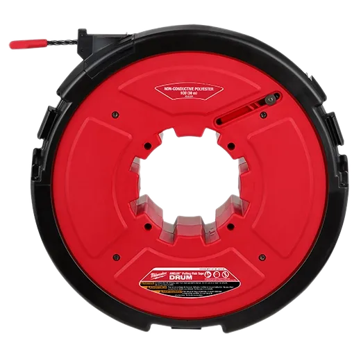 M18 FUEL™ ANGLER™ 100' Non-Conductive Polyester Pulling Fish Tape Drum