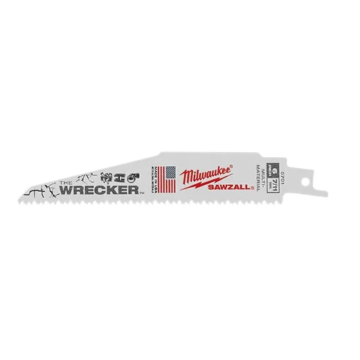 SAWZALL® WRECKER<sup>TM</sup> Multi Material Blades